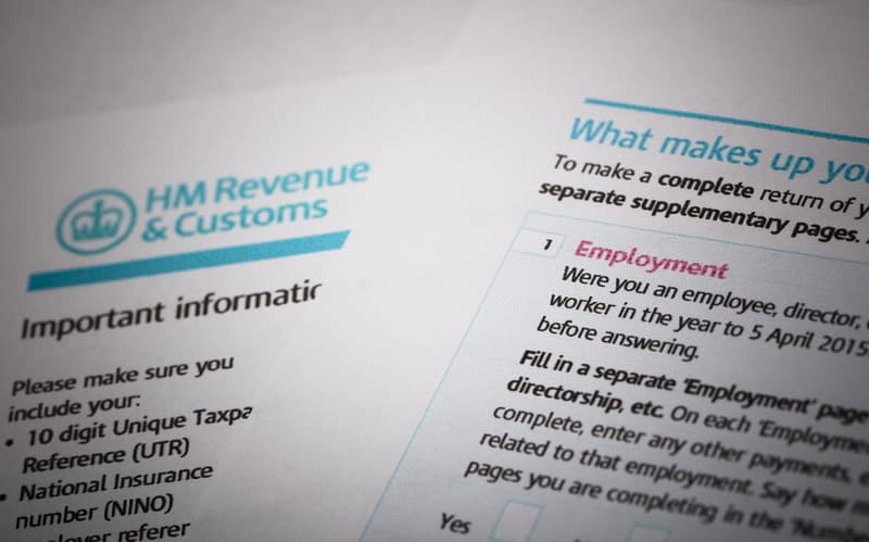 Buy to let tax forms